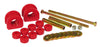 Prothane 7-1167 fits GM S10 2wd Front Sway Bar Bushings - 1 1/8in - Red