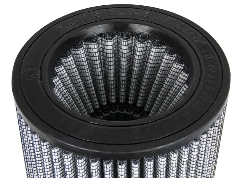 AFE 21-91134 FLOW Universal Air Filter - 4in Flange x 9in Height - Dry PDS