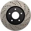 Stoptech 127.42074L 1/02-05 Infiniti G35 (alloy disc) / 6/02-05 Nissan 350Z Slotted & Drilled Left Front Rotor