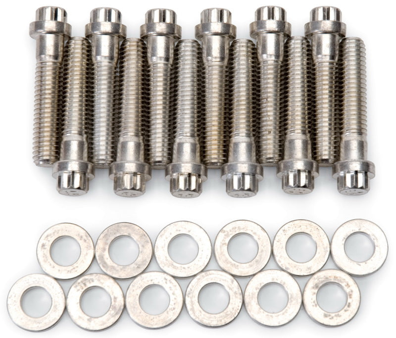 Edelbrock 8579 Plated Intk Bolt Kit for 2176