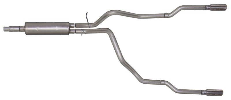Gibson 66501 fits Dodge 98-01 Ram 1500 Sport 3.9L 2.5in Cat-Back Dual Split Exh