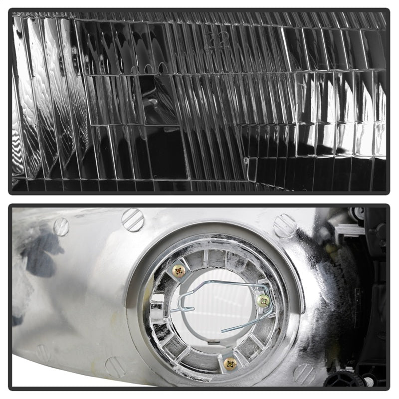 SPYDER 9042836 xTune fits Toyota Camry 4pc OEM Style Headlights Lights Black