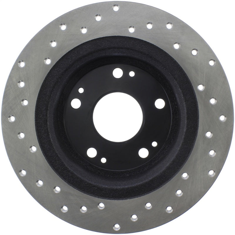 Stoptech 128.40068L Drilled Sport Brake Rotor