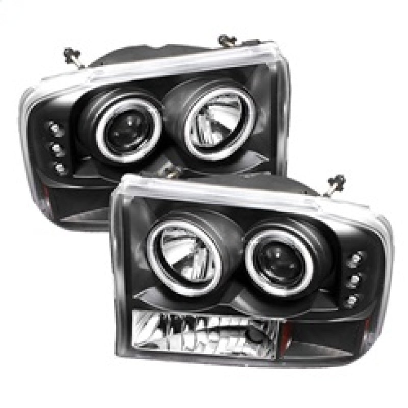 Spyder 5030122 fits Ford 99-04 F250 Super Duty Projector Version 2 CCFL Halo LE