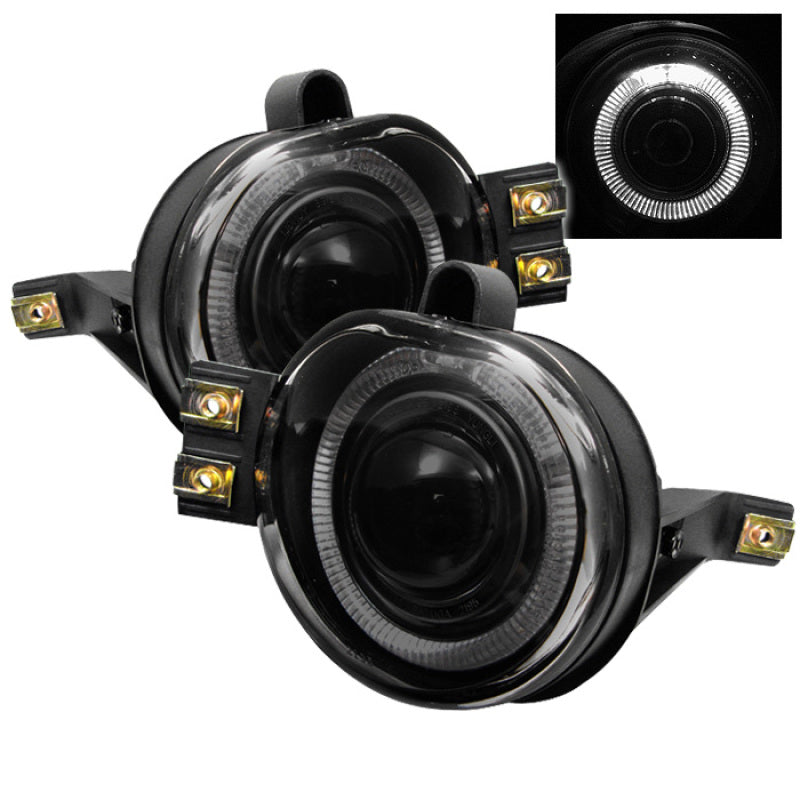 Spyder 5021250 DODGE fits RAM 1500 2005 Halo Projector Fog Lights w/swch Clear