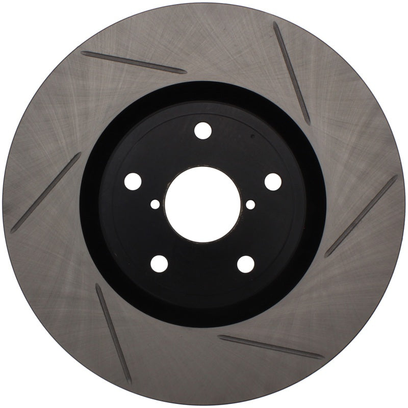 Stoptech 126.47022SR Power Slot 05-08 STi Front Right Slotted Rotor