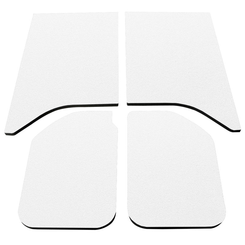 DEI 50142 fits Jeep 11-18 Wrangler JK 2-Door Boom Mat Headliner - 4 Piece - Whi