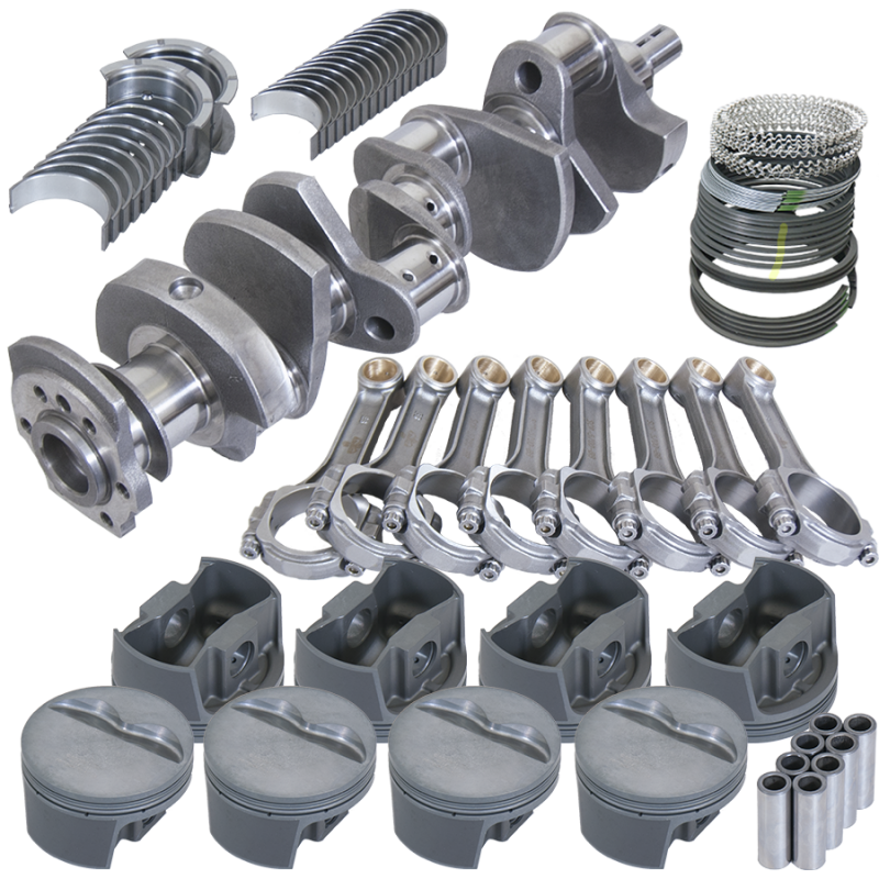 Eagle 13006L060 fits Chevy LT1350 1Pc 3.750in Crank 5.700in I-Beam Rods -5cc 4.060in Pistons Rotating Assembly