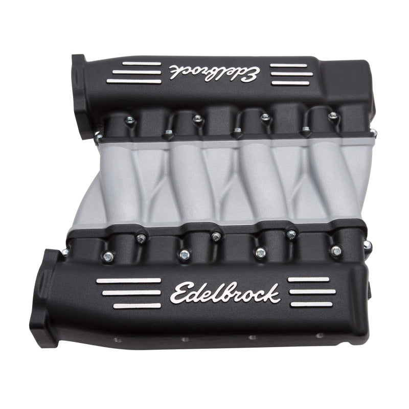Edelbrock 71413 Manifold fits Chevy Ls LS3 Cross Ram w/ Black Plenums