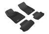 3D MAXpider 2008-2012 fits Honda Accord Kagu 1st Row Floormat - Black