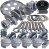 Eagle B18022L070 fits Chevy 454 1Pc 4.250in Crank 6.385in I-Beam Rods 4.320in Pistons 168 Tooth FP Balanced Assembly
