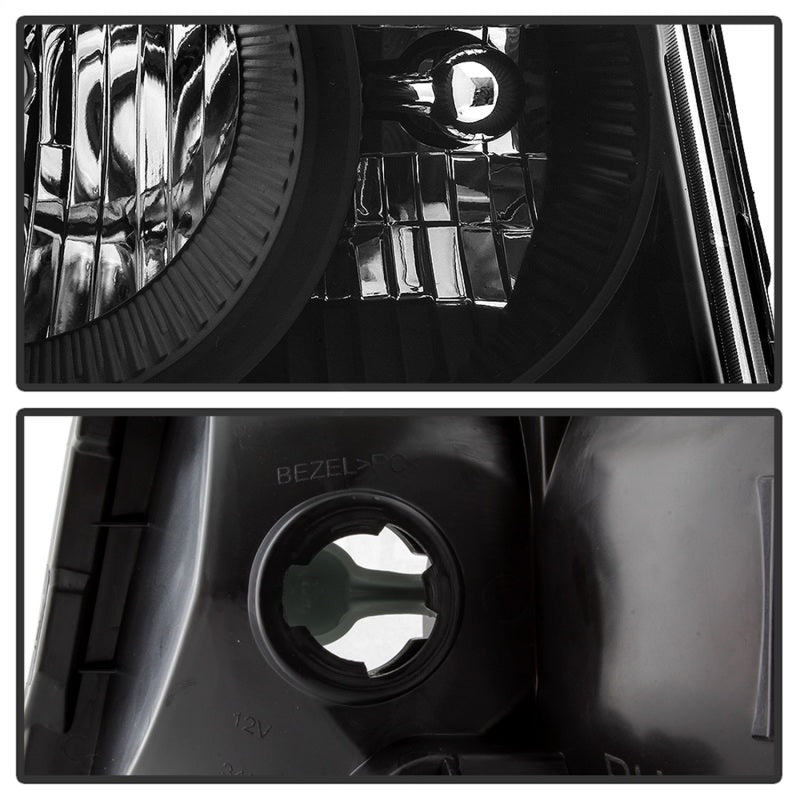 xTune 9042577 07-09 fits Dodge Durango OEM Style Headlights - Black (HD-JH-DDU0