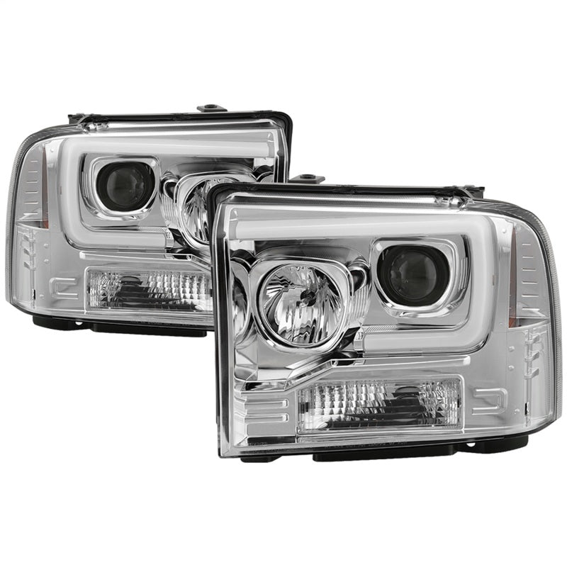 Spyder 5084682 fits Ford 05-07 F250/350/450 SD Ver 2 Proj Headlights - Light Ba