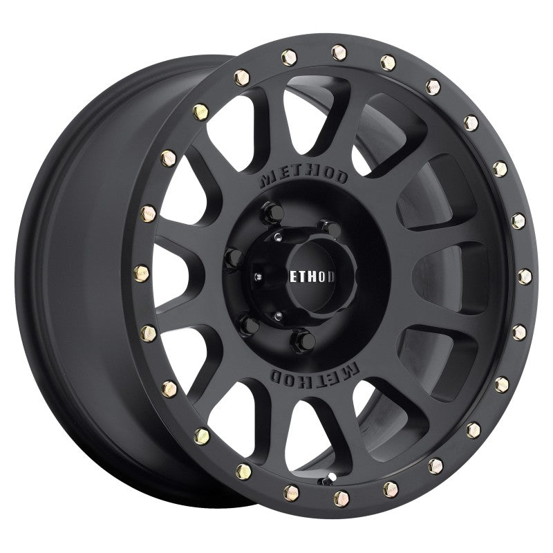Method MR30589060500 MR305 NV 18x9 0mm Offset 6x5.5 108mm CB Matte Black Wheel