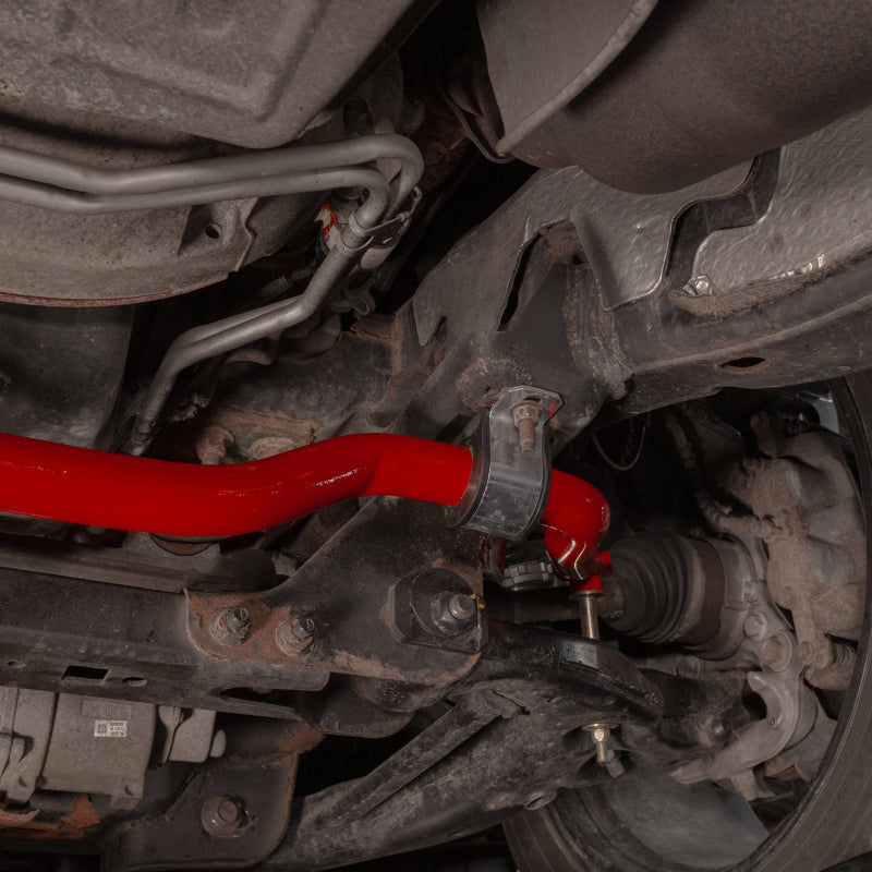 UMI Performance 6579-R 15-20 fits Ford F-150 1 1/2in Solid Front Sway Bar - Red
