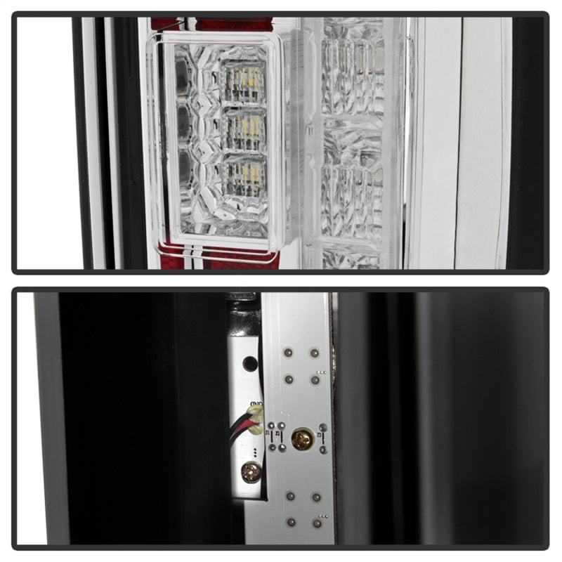 Spyder 5085641 fits Ford 17-18 F-250 SD (w/Blind Spot Sensor) LED Tail Lights -