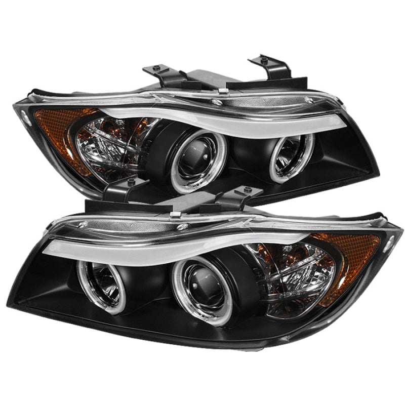 Spyder 5029652 fits BMW 06-08 E90 3-Series 4DR Projector CCFL Halo - Eyebrow Bu