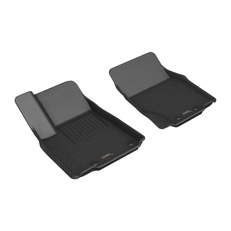 3D MAXpider 22-23 fits Jeep Grand Cherokee Kagu Floor Mat- Black R1