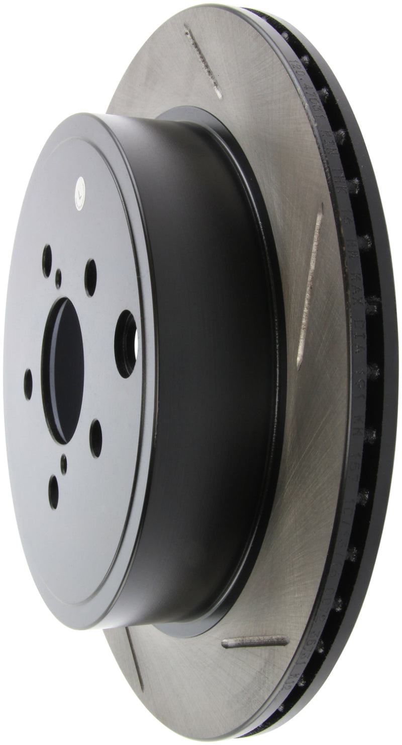 Stoptech 126.47031SL Power Slot 13 fits Scion FR-S / 13 Subaru BRZ Rear Left Slotted Rotor