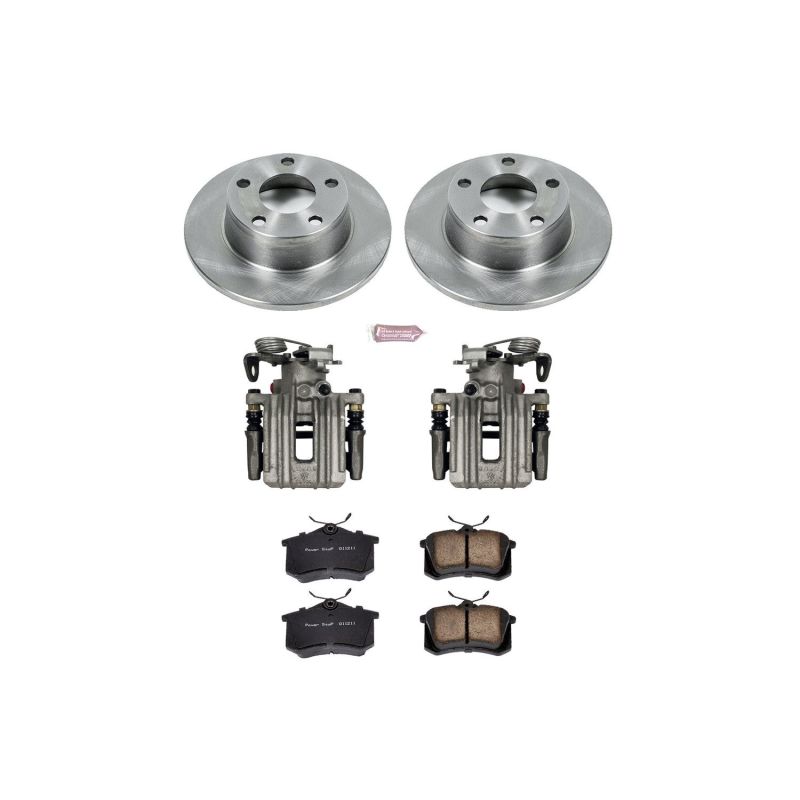 PowerStop fits Audi 99-04 A6 Quattro Rear Autospecialty Brake Kit w/Calipers