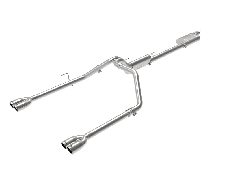AFE 49-38084-P Series 3in-2-1/2in 304 SS Cat-Back 2020 fits Jeep Gladiator (JT