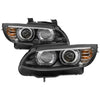 Spyder 5085184 fits BMW 08-10 F92 3 Series Projector Headlights - LED DRL - Bla