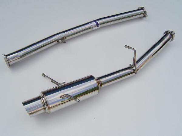 Invidia HS02SW1GTR 02-07 WRX/STi 76mm N1 RACING Stainless Steel Tip Cat-back Exh
