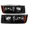 9029561 Xtune fits Chevy 02-06 Avalanche w/ Body Cladding Only OEM Headlights