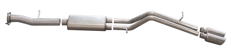 Gibson 612001 fits Hummer 08-09 H2 Base 6.2L 2.25in Cat-Back Dual Sport Exhaust