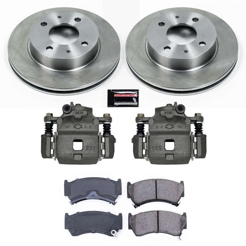 PowerStop fits Nissan 95-98 200SX Front Autospecialty Brake Kit w/Calipers