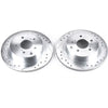 PowerStop fits Nissan 89-96 300ZX Rear Evolution Drilled & Slotted Rotors - Pair