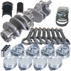 Eagle 14804060 fits Ford 351W 4.000in Crank 6.200in I-Beam Rods -27.5cc 4.060in Pistons Rotating Assembly