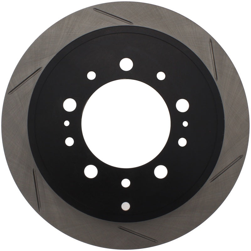 Stoptech 126.44157SL Power Slot 08-09 fits Lexus LX450/470/570 / 07-09 Toyota Tundra Slotted Left Rear Rotor