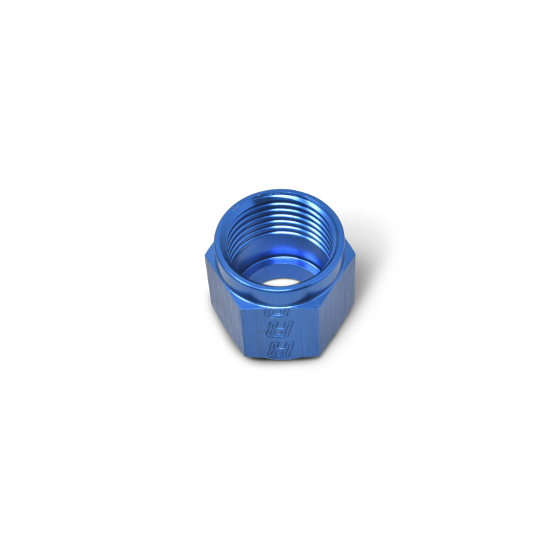Russell 660580 Performance -8 AN Tube Nuts 1/2in dia. (Blue) (2 pcs.)