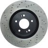 Stoptech 128.51036R Power Slot 10-13 Hyundai Genesis Coupe Track & R-Spec Front Right Drilled Rotor