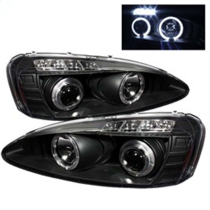 Spyder 5011664 fits Pontiac 04-08 Grand Prix Projector Headlights LED Halo LED