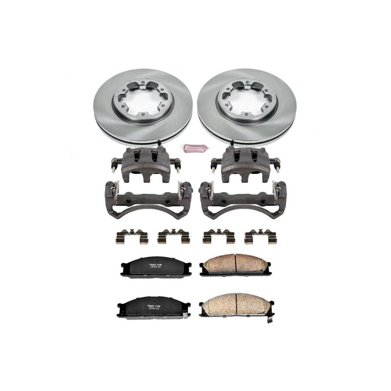PowerStop fits Nissan 93-94 D21 Front Autospecialty Brake Kit w/Calipers