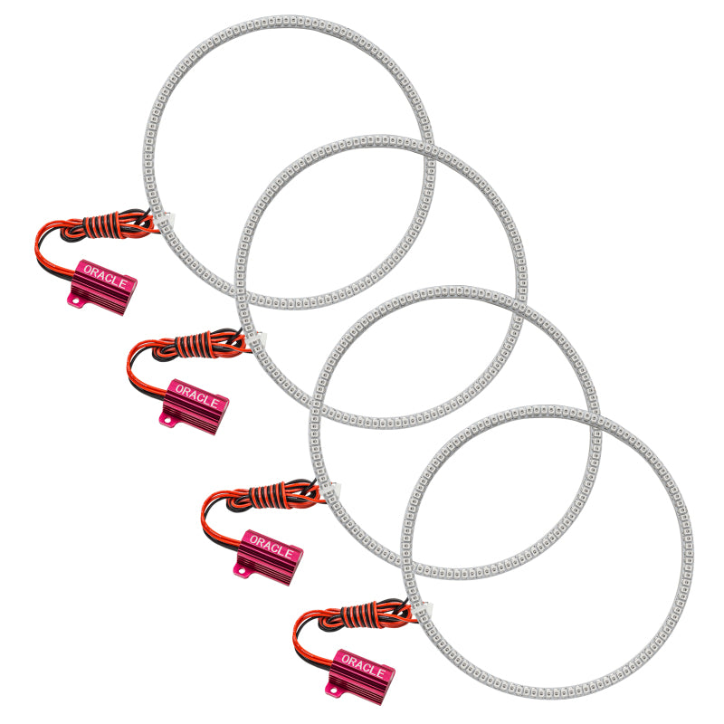 Oracle 10-13 Infiniti M37 LED Headlight Halo Kit - Red