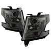 Spyder 5082558 fits Chevy Tahoe / Suburban 2015 -2016 Projector Headlights - DR