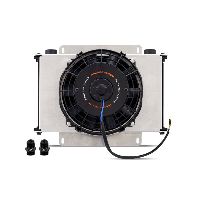 Mishimoto MMOC-25-K Universal Oil Cooler Kit 25-Row Cooler and 1x 8in Fan