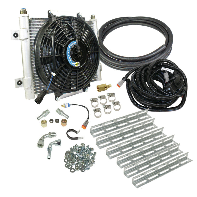 BD Diesel 1030606-5/16 Xtruded Trans Oil Cooler - 5/16 inch Cooler Lines