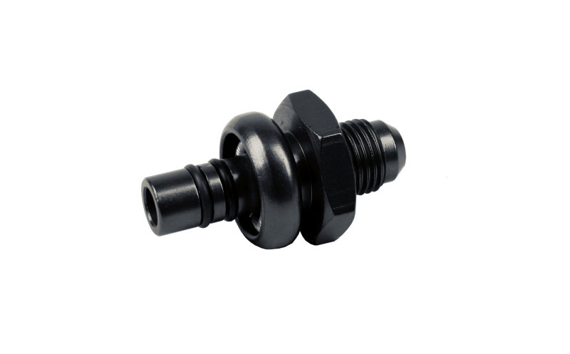 Aeromotive 15123 3/8in Male Spring Lock / AN-06 Feed Line Adapter (fits Ford)