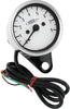 Bikers Choice 490293 2.5 Inch Chrome fits Mini Tach Universal White Face 8000 R