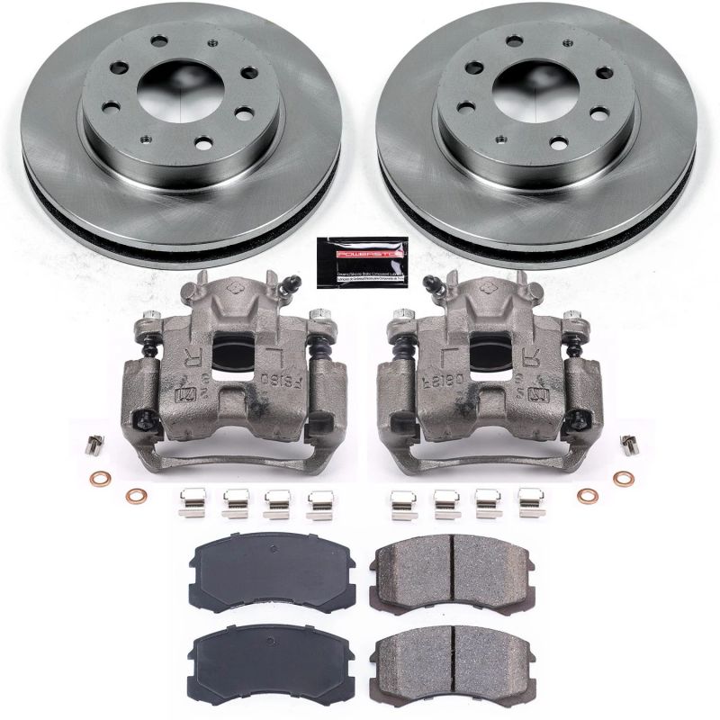 PowerStop fits Mitsubishi 02-07 Lancer Front Autospecialty Brake Kit w/Calipers