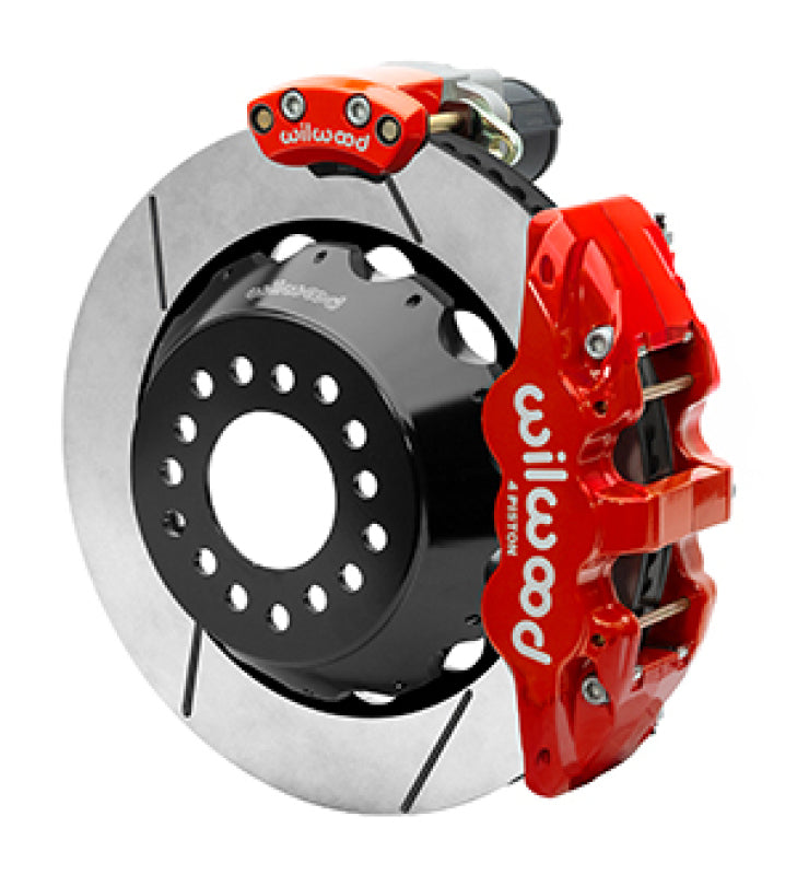 Wilwood 140-16167-R EPB Rear Kit AERO4 12 Bolt 2.75 OffSet
