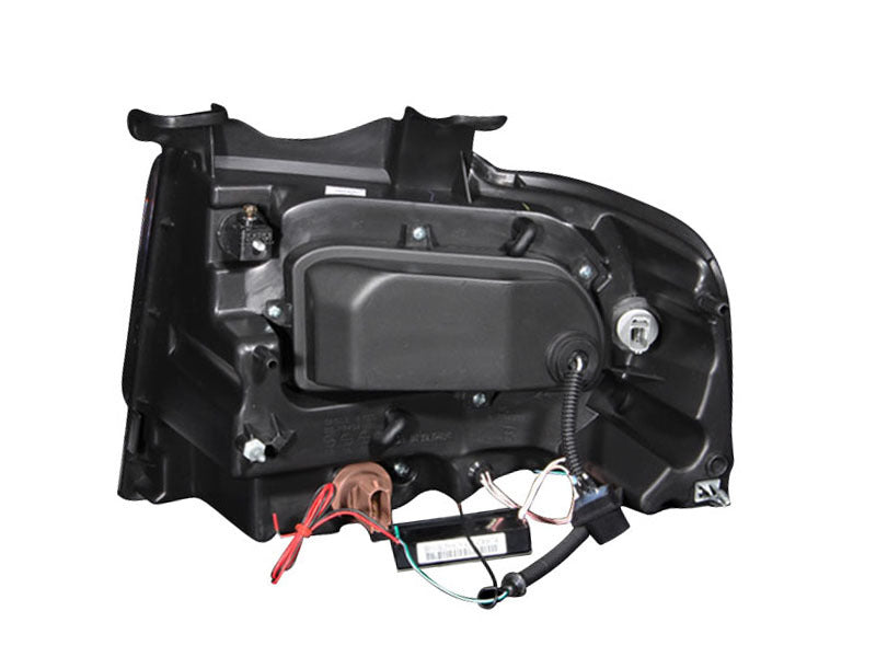 ANZO 111113 2014 fits Ford 07-20 Expedition Projector Headlights w/ Halo Black