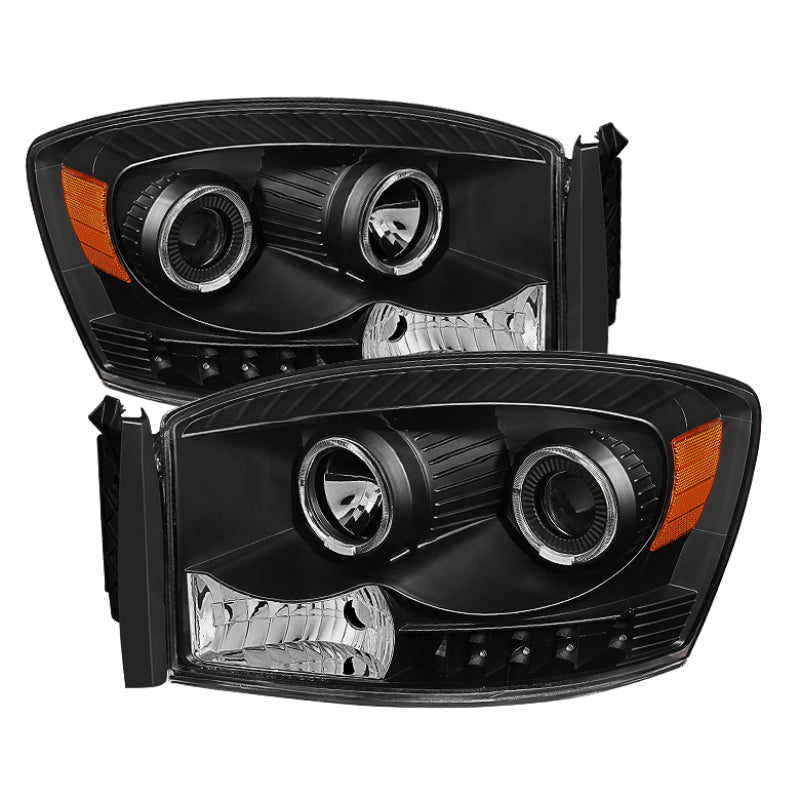 9028328 Xtune fits Dodge 06-08 Ram 1500 / Ram 2500/3500 06-09 Halo Projector H
