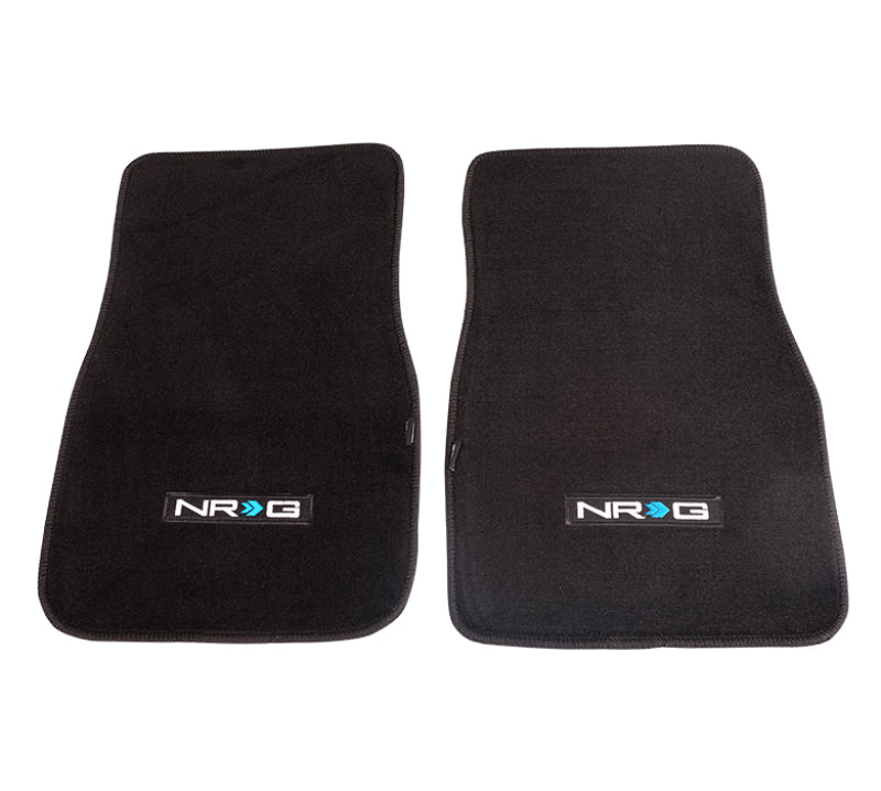 NRG FMR-800 Floor Mats - Universal (NRG Logo) - 2pc.