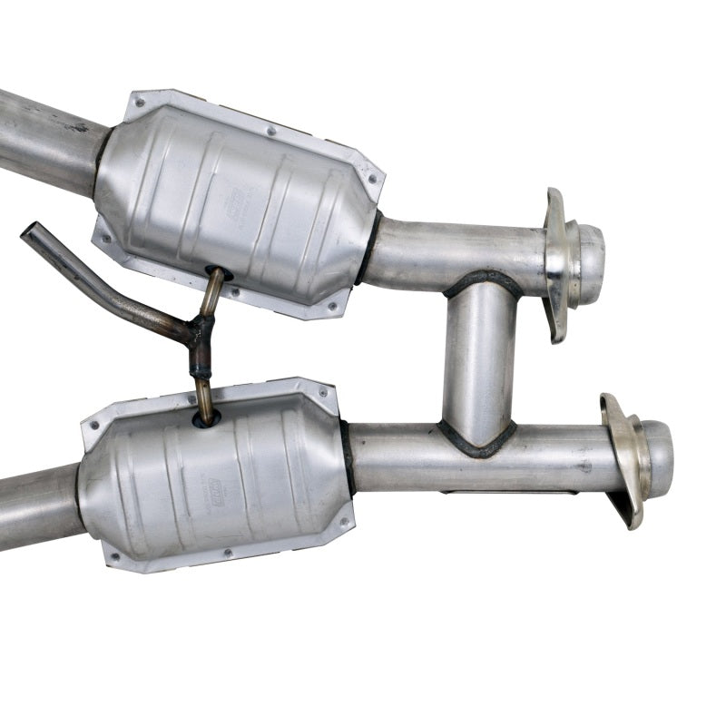 BBK 1563 Mustang 5.0 High Flow H Pipe With Catalytic Converters - 2-1/2