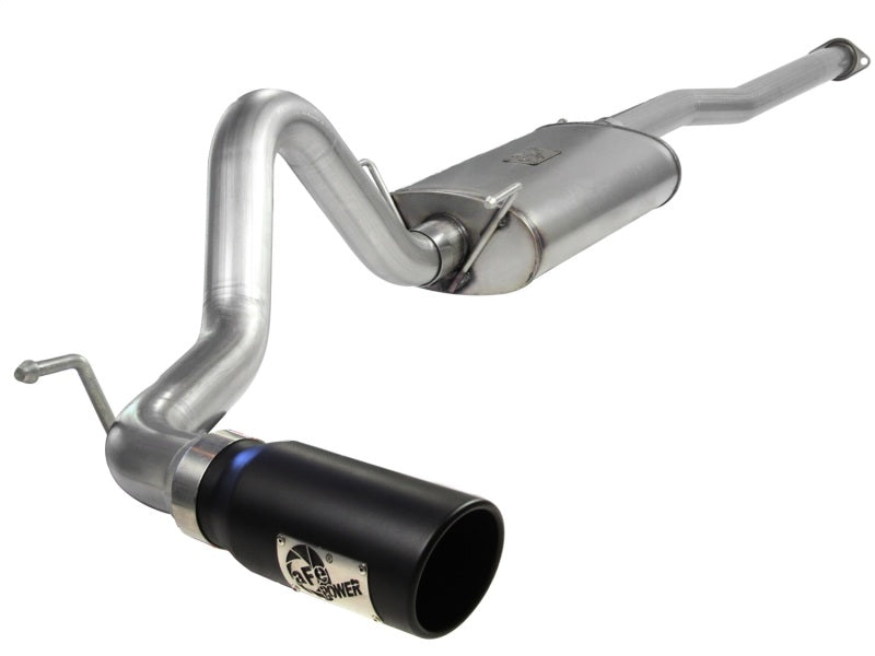 AFE 49-46022-B orce XP 3in Cat-Back Stainless Steel Exhaust System w/Black Tip